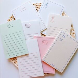 Cute memopad( non sticky)
